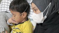 Potret Kondisi Kaba Anak Zaskia Adya Mecca Idap Pneumonia (Sumber: Instagram/zaskiadyamecca)