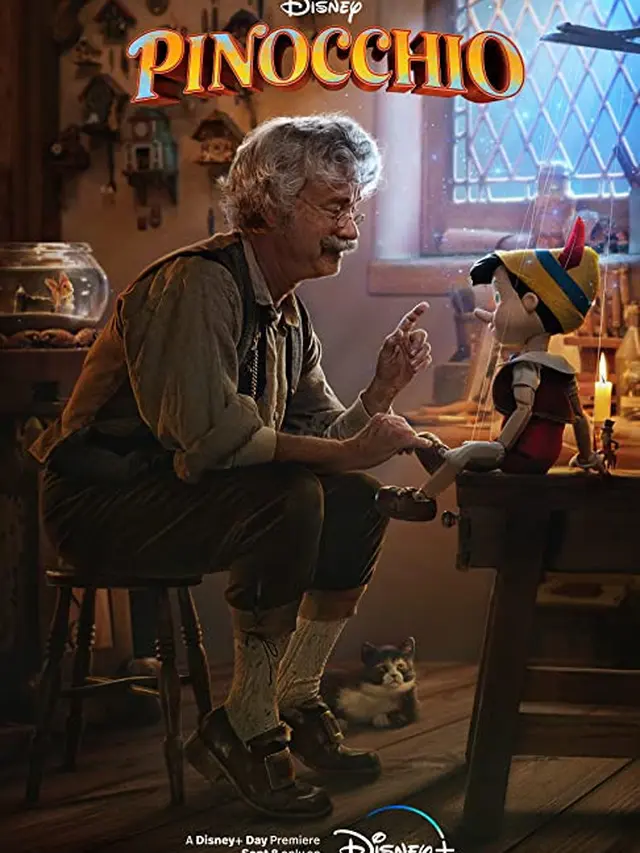 Poster film Disney’s Pinocchio. (Foto: Dok. Walt Disney/ IMDb)