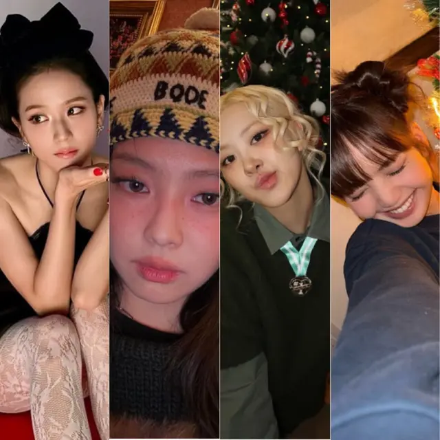Gaya Berbeda Member Blackpink Rayakan Natal 2024