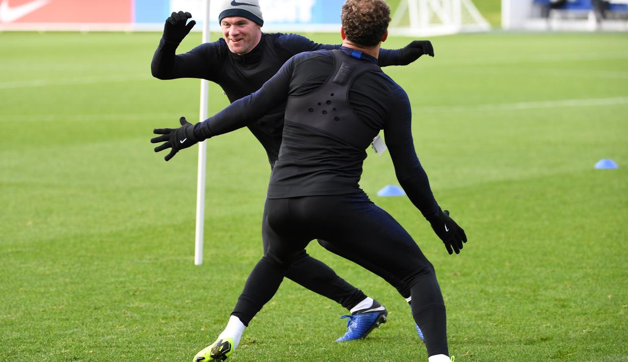 Walau mengundang kontroversi, Wazza hanya ingin memberikan ucapan terimakasih dan penampilan impresif di laga terakhirnya. (AFP/Paul Ellis)