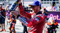Pembalap Ducati Lenovo, Francesco Bagnaia tampil sempurna di MotoGP Austria (AFP)