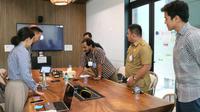 Pemeritah Aceh bersama elemen sipil Aceh mendatangi Perwakilan Google Indonesia untuk membicarakan solusi terbaik terkait kesalahan terjemahan Google dari bahasa Aceh ke Bahasa Indonesia. (Foto: Saifullah S/ BPPA)