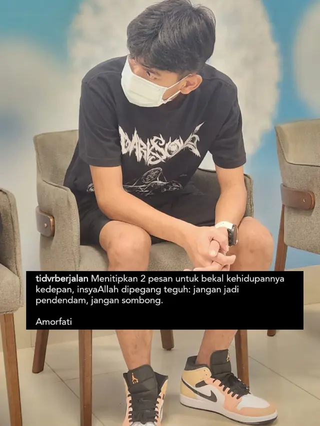 Meski Menjadi Korban Penganiayaan Mario Dandy yang Membuat David Ozora Harus Dirawat 2 Bulan di ICU, Sang Ayah, Jonathan Latumahina, Berpesan Agar Kelak David Latumahina Tidak Menjadi Anak yang Pendendam dan Sombong (instagram.com/tidvrberjalan)