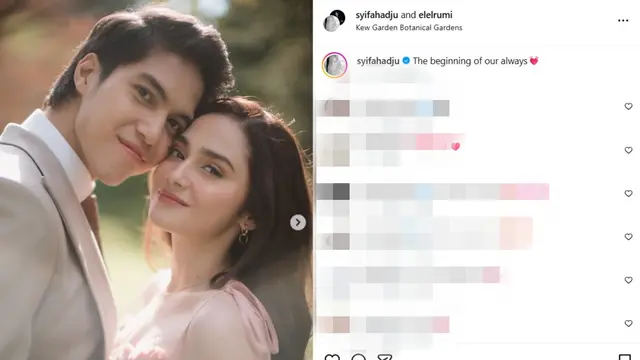 Syifa Hadju dan El Rumi