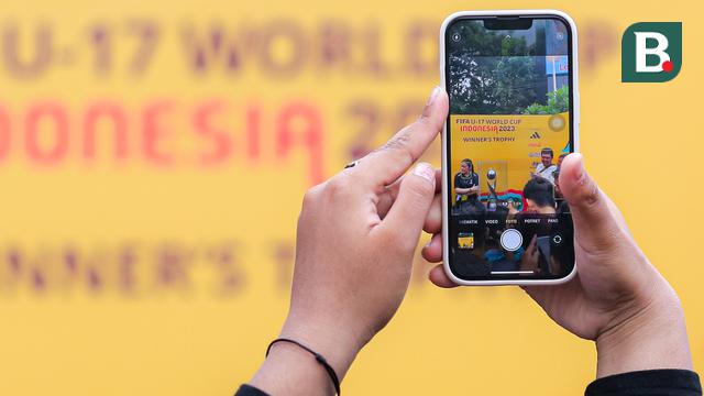 Trophy Experience Piala Dunia U-17 2023 di Bundaran HI