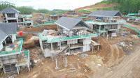 Update terbaru pembangunan rumah atau hunian bagi para menteri di Ibu Kota Nusantara (IKN), Kalimantan Timur selesai pada Juli 2024. (Dok Kementerian PUPR)