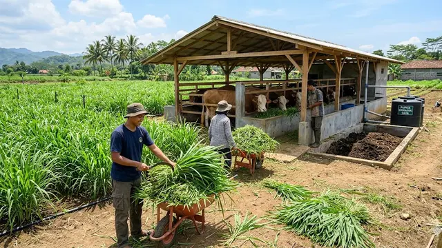 Usaha Ternak dan Kebun dalam Satu Lahan yang Sedang Banyak Dicoba Anak Muda Desa