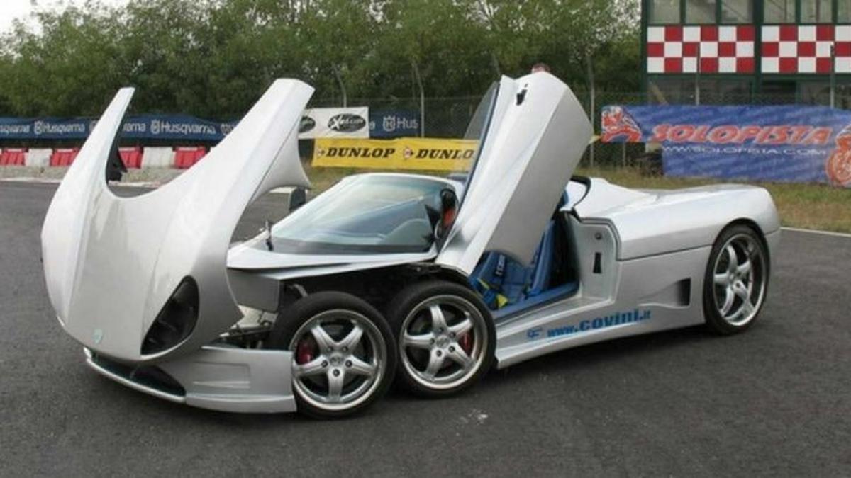 Supercar Langka Adopsi Enam Roda, Masih Bisa Ngebut?