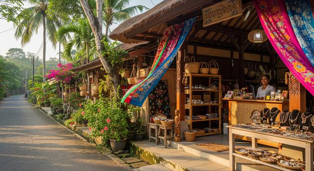 11. Toko Pakaian & Merchandise Lokal