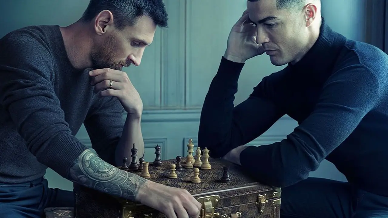 Rival Lebih Dari Sedekade, Ini Momen Keakraban Cristiano Ronaldo dan Lionel Messi