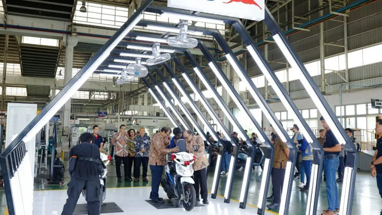 Produksi TVS Indonesia Tembus 1 Juta Unit (ist)