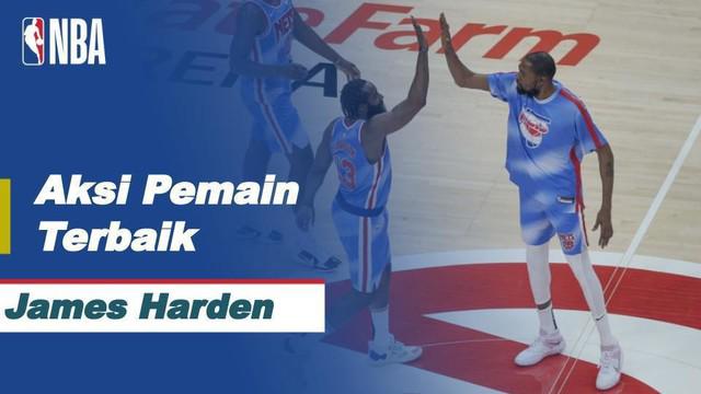 Berita Video Aksi James Harden Saat Brooklyn Nets Kalahkan Atlanta Hawks di NBA (28/1/2021)