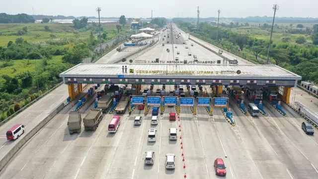 PT Jasa Marga terus melakukan monitoring terhadap jumlah kendaraan yang meninggalkan kawasan Jakarta Bogor Depok Tangerang dan Bekasi (Jabodetabek) setiap hari menjelang momen lebaran.
