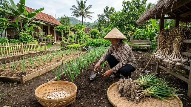 Cara Menanam Bawang Putih hingga Panen untuk Pemula, Lengkap dari Bibit sampai Simpan