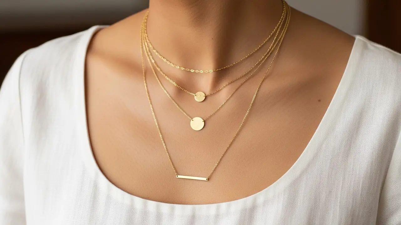 9 Inspirasi Kalung Emas Layering yang Lagi Hits, Tampil Modis dan Berkelas