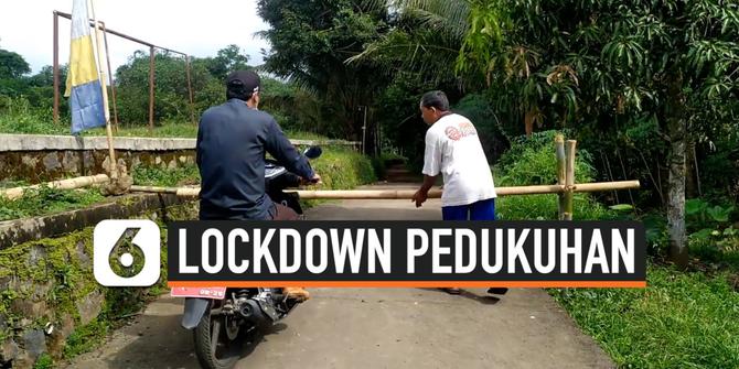 VIDEO: Satu Dukuh di Tegal Lockdown Klaster Mudik