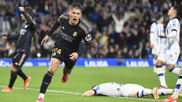 Skor Real Sociedad vs Real Madrid Liga Spanyol