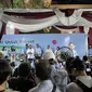 Calon presiden (Capres) nomor urut 02, Prabowo Subianto saat menerima dukungan dari Relawan Bakti untuk Rakyat di kediamannya, Jalan Kertanegara, Kebayoran Baru, Jakarta Selatan, Senin (29/1/2024). (Liputan6.com/Ady Anugrahadi)