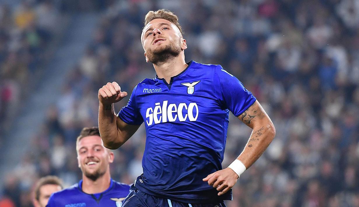 1. Ciro Immobile (Lazio) - 13 Gol (5 Penalti). (AP/Alessandro Di Marco)