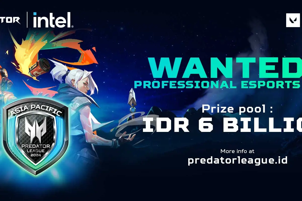 Acer mencari tim esports Valorant untuk mewakili Indonesia di Grand Final APAC Predator League 2024 (Acer)