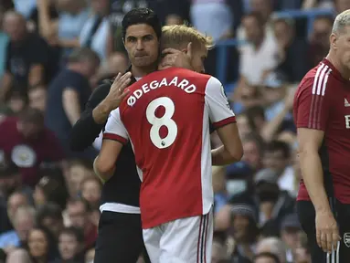 Arsenal di bawah kendali Mikel Arteta menelan tiga kekalahan beruntun di awal musim Premier League 2021/2022. Kini, kinerja Arteta benar-benar mendapat sorotan. (Foto: AP/Rui Vieira)