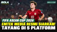 CEO Emtek Media, Sutanto Hartono, mengumumkan Emtek Media sebagai pemegang hak siar FIFA ASEAN Cup 2026 di Indonesia. Seluruh pertandingan akan disiarkan melalui SCTV, Indosiar, Moji, Vidio, dan Nex Parabola.