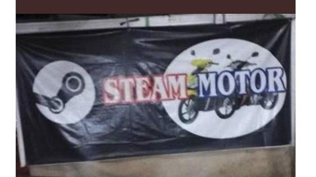 Tulisan Kocak di Tempat Cuci Motor (IG/onecak)