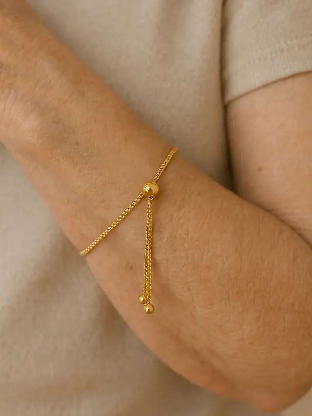 Model Gelang Emas untuk Usia 50 Tahun ke Atas