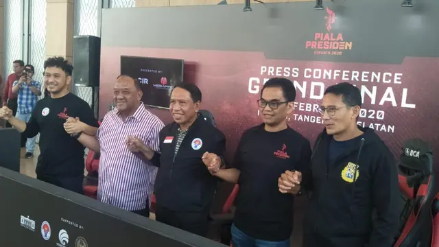 Menpora dan Sandiaga Uno Hadiri Penutupan Piala Presiden Esports 2020