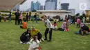 Mengutip salah satu unggahan di akun Instagram resmi monas, @monumen.nasional, disebutkan bahwa Monas akan beroperasi dari pagi hingga malam hari. (Liputan6.com/Angga Yuniar)