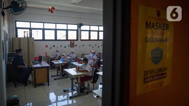 .Jakarta Gelar Pembelajaran Tatap Muka 100 persen