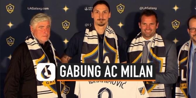 VIDEO: Zlatan Ibrahimovic Resmi Kembali ke AC Milan