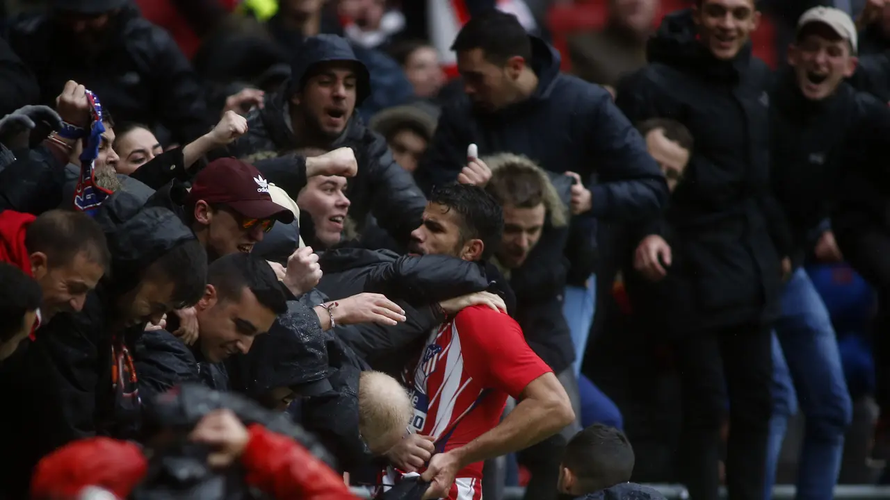 Selebrasi berlebihan Diego Costa