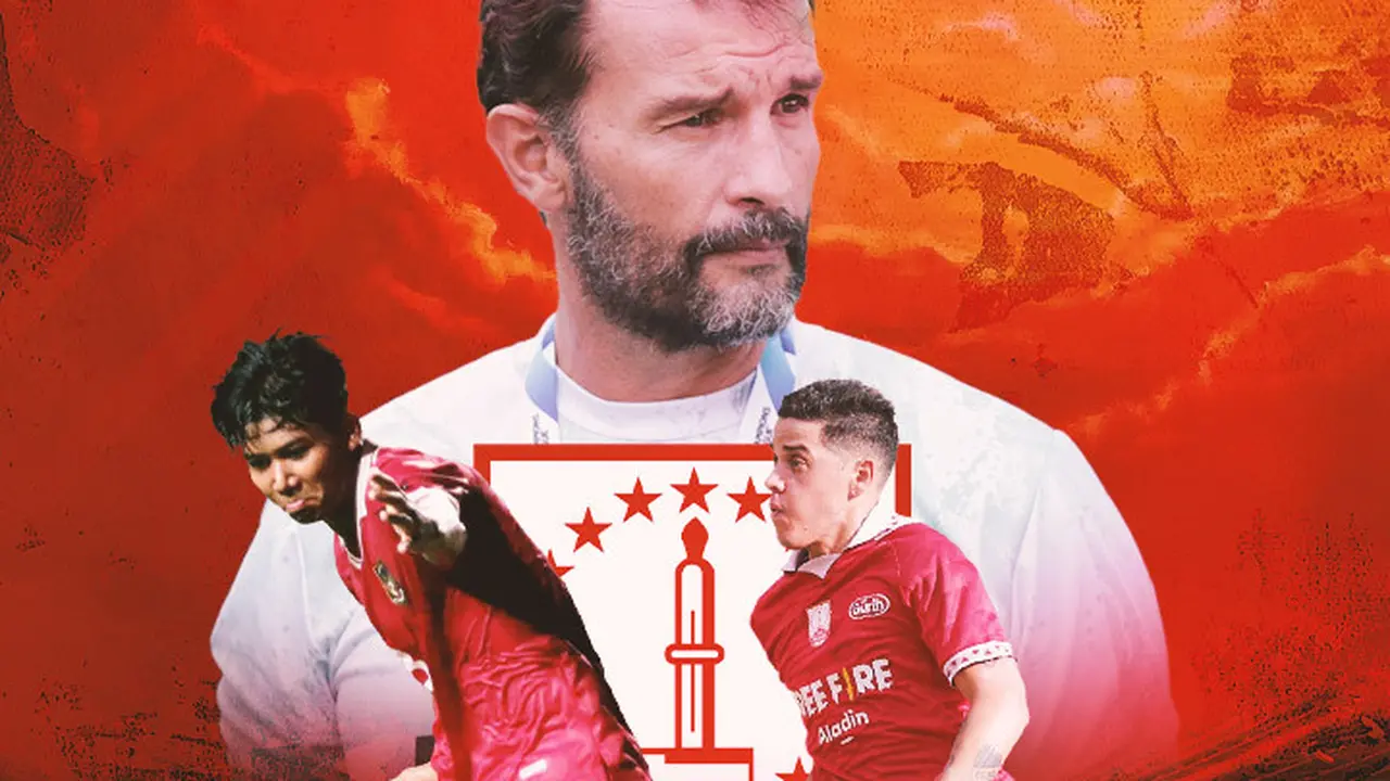 Persis Solo - Leonardo Medina Dikelilingi Arkhan Kaka dan Alexis Messidoro