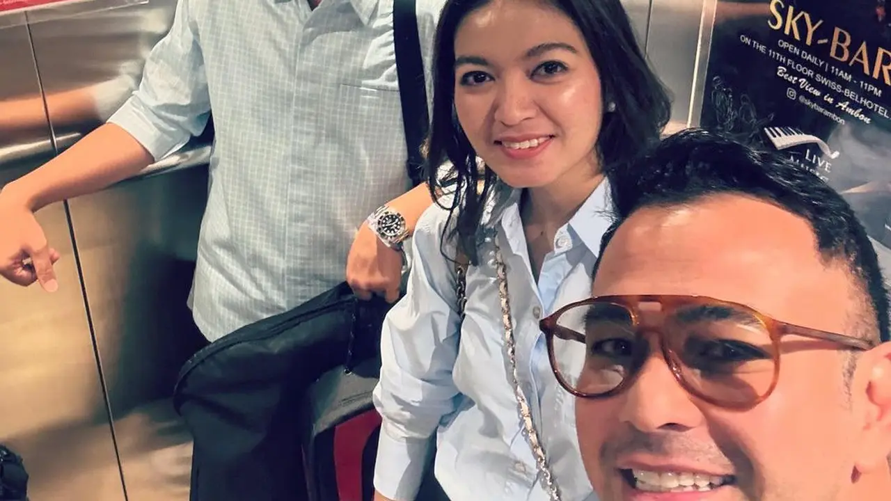 Raffi Ahmad bersama Selvi Ananda dan Gibran (Instagram/raffinagita1717)