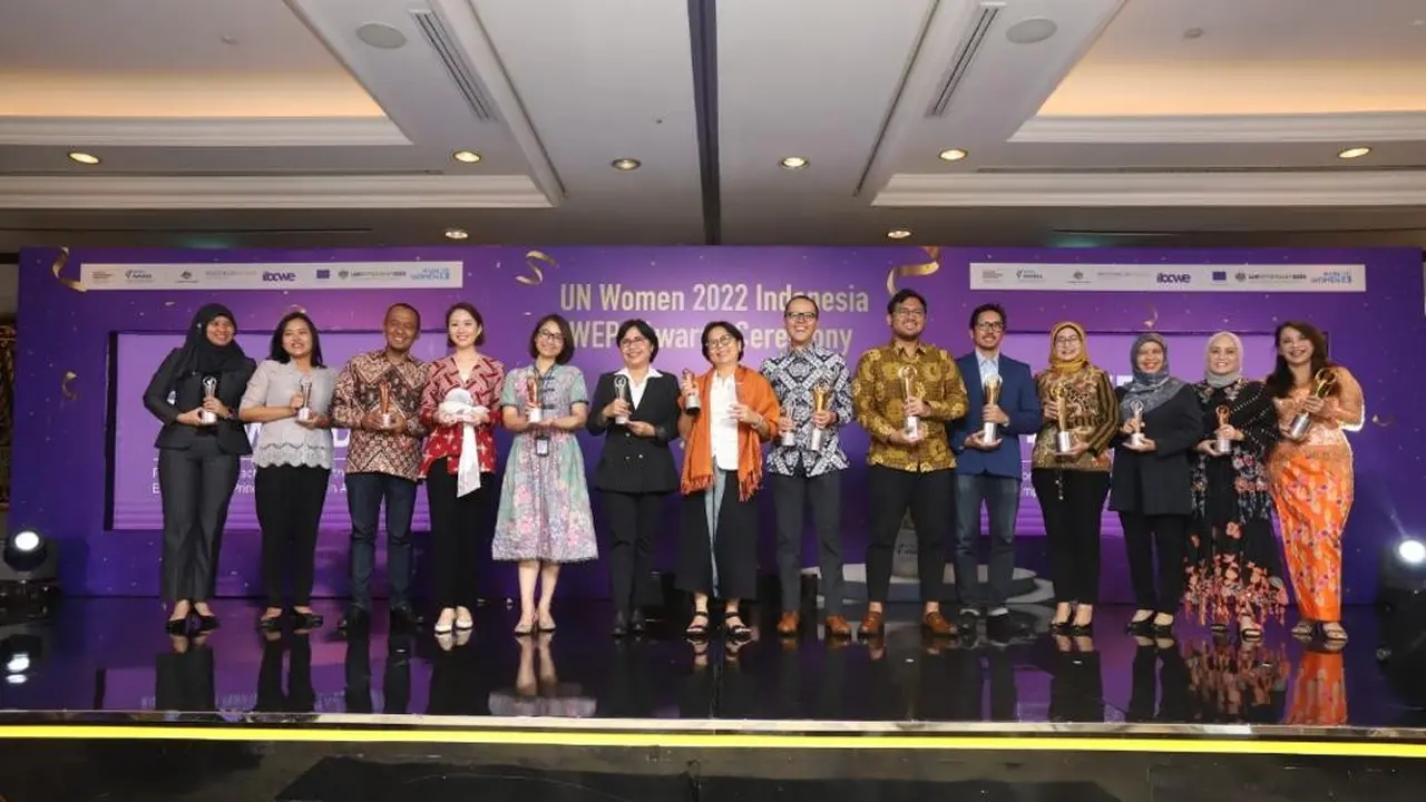UN Women Berikan Penghargaan pada 14 Perusahaan yang Wujudkan Komitmen Kesetaraan Gender
