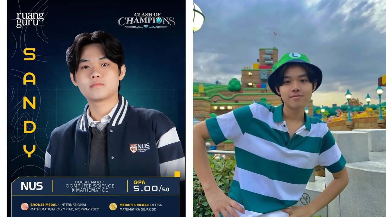 Kisah Sandy Kristian: Mahasiswa NUS dengan IPK 5.0 Peserta Ruangguru Clash of Champions yang Juga Seorang Fanboy Kpop (Sumber Foto Instagram @sandyk_sk)