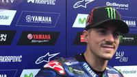 Pebalap Movistar Yamaha, Maverick Vinales, finis di posisi keenam pada MotoGP Austria, Minggu (6/8/2017). (Yamaha MotoGP)