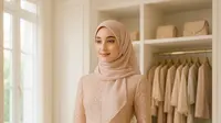 7 Tren Long Dress Brokat Hijab 2025 yang Elegan dan Syari, Cocok untuk Acara Resmi