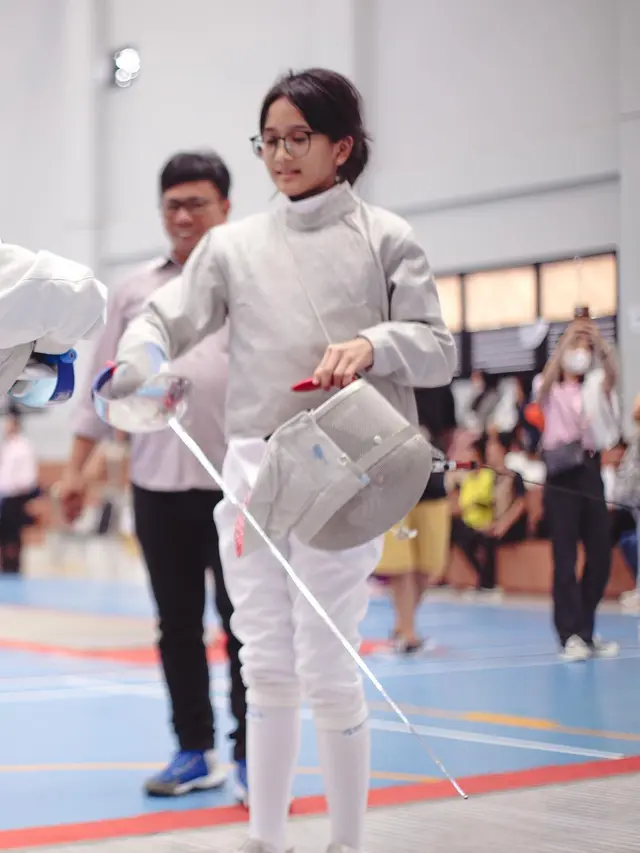 Pesona Abbey Putri Artika Sari Devi, Masih Kecil Sudah Jadi Atlet Anggar