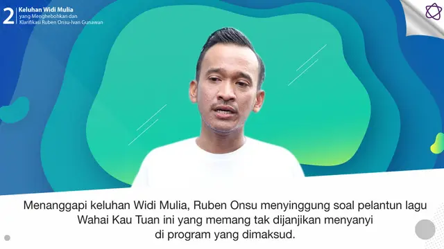 [Bintang] Widi Mulia-Ivan Gunawan-Ruben Onsu