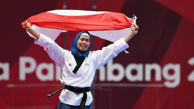 Luapan Emosi Atlet Indonesia Peraih Medali Emas Asian Games 2018
