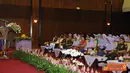 Citizen6, Jakarta: Amanat Panglima TNI Laksamana TNI Agus Suhartono, pada acara puncak peringatan HUT ke - 46 IKKT PWA di Aula Gatot Subroto Mabes TNI Cilangkap Jakarta Timur, Selasa (17/7). (Pengirim: Badarudin Bakri).