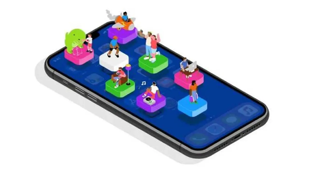 Ilustrasi aplikasi mobile. Dok: ubergizmo.com