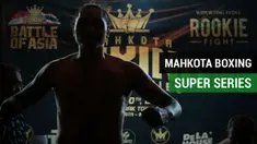 Pertandingan tinju Mahkota Boxing Super Series 2018 yang berlangsung di Cilandak Town Square, Sabtu (10/3/2018). Raja Sapta Oktohari, takjub dengan animo masyarakat terhadap Mahkota Boxing Super Series 2018.