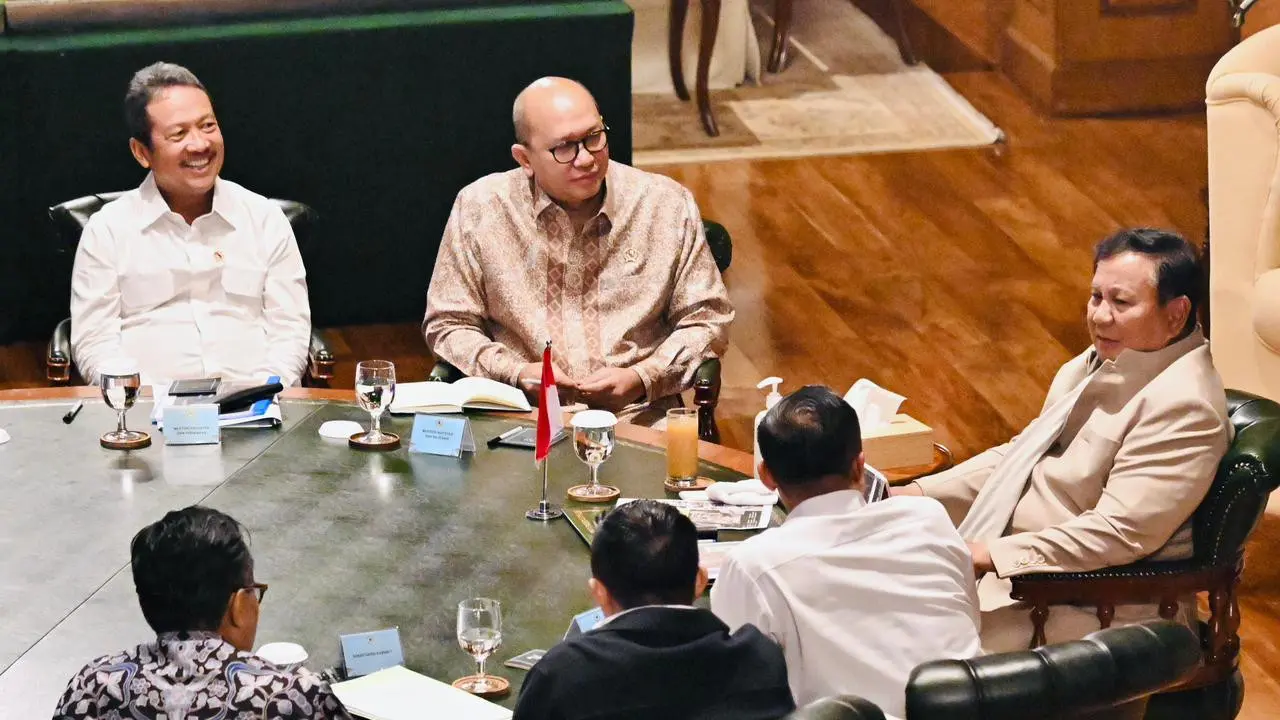 Prabowo Terima Laporan soal Program 100 Kampung Nelayan