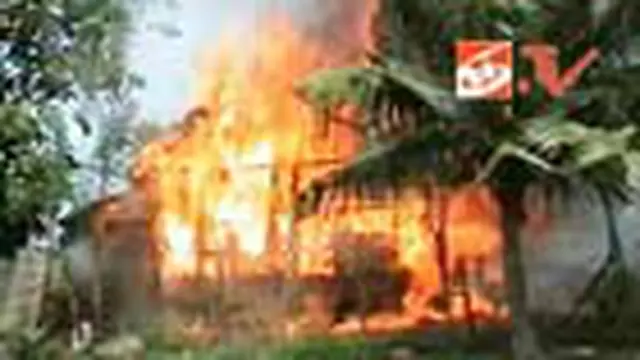 Puluhan Rumah Penggarap Dibakar PTPN II