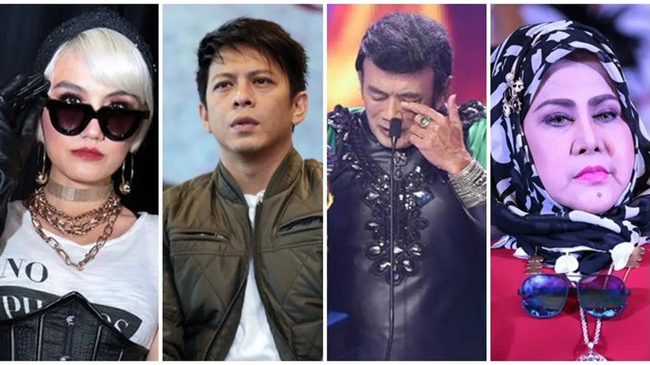 [Bintang] Agnez Mo, Ariel NOAH, Rhoma Irama, dan Elvy Sukaesih