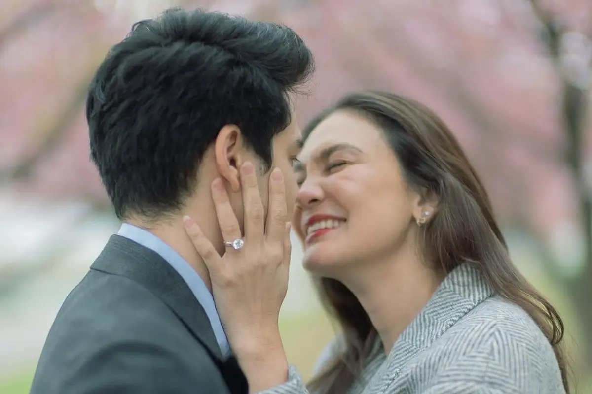Luna Maya dan Maxime Bouttier