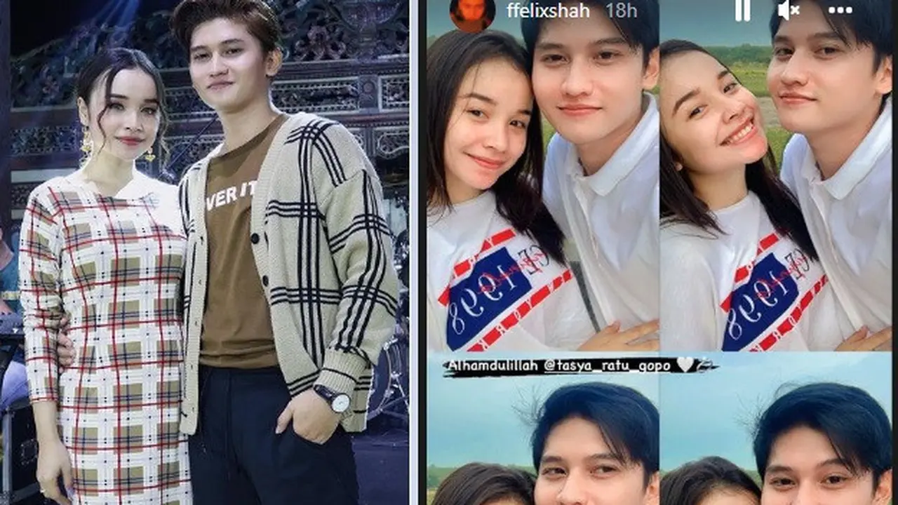 Penyanyi dangdut Tasya Rosmala dan Fikry Felixshah (Foto: Instagram/@ffelixshah)